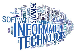 Information technology in tag cloud